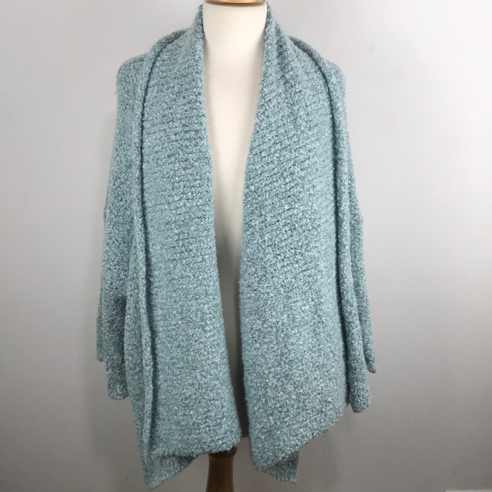 Free People Open Front Cardigan Knit Oversized - Picture 1 of 11